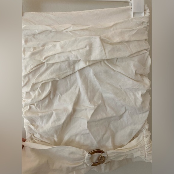 Zara draped mini skirt - Picture 3 of 4